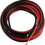 Silicone Wire 18 AWG 18 Gauge, Hook Up Wire Cable 20 Feet [10 ft Black + 10 ft Red]